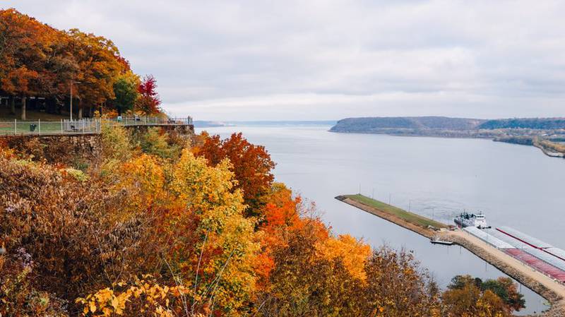 Mississippi River in Dubuque, Iowa
