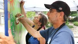 Photos: Geneva Chamber hosts community art project