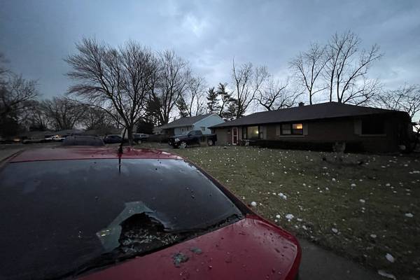 Kankakee sees damage from hail, tornado during Tuesday evening storms