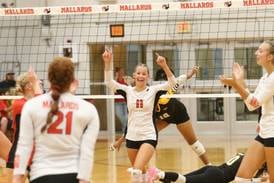 Photos: Henry-Senachwine beats Putnam County in volleyball