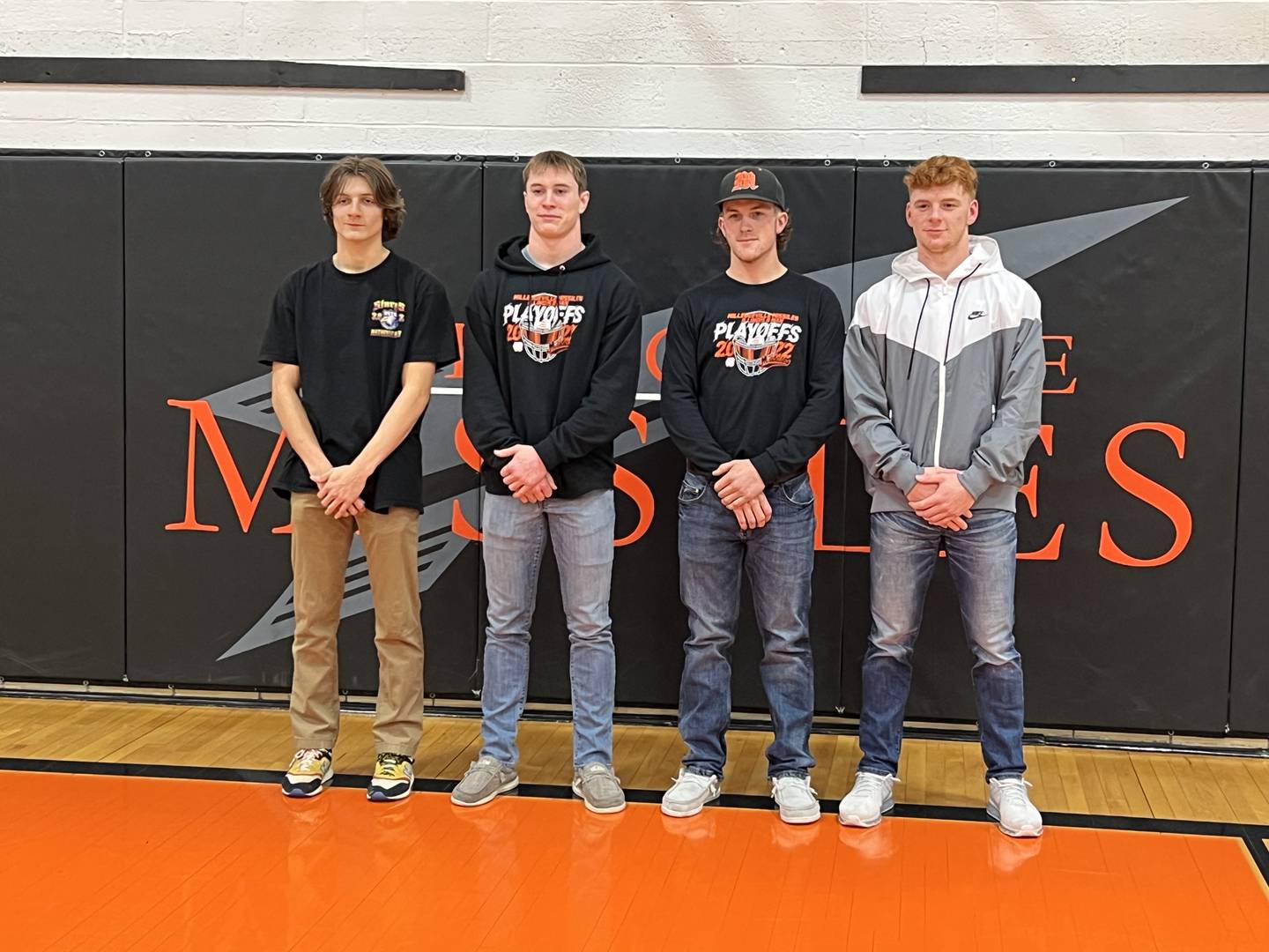 8-Man All State Football selections for Milledgeville were: Kacen Johnson, Kolton Wilk, Eric Ebersole, and Connor Nye.