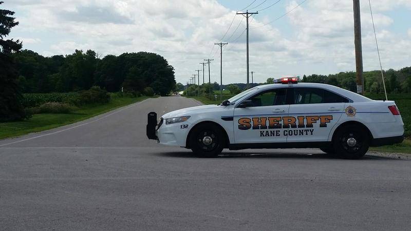 A Kane County Sheriff's Office vehicle