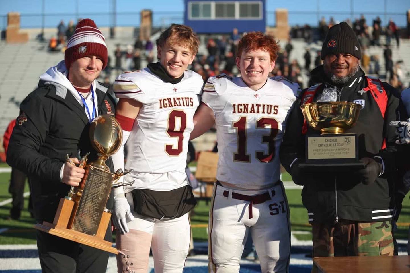 St. Ignatius defeated Morgan Park 40-12 to win the 2025 Prep Bowl at Hanson Stadium in Chicago on Friday.