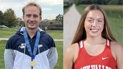 Brock Loftus of UI-Springfield, Kiana Brokaw of Sauk to run in national finals 