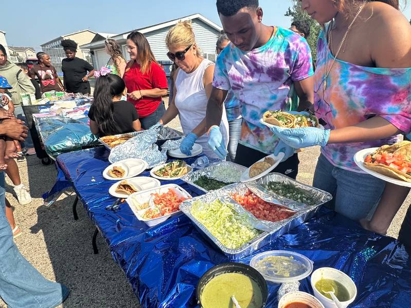 Interns bring tie-dye, tacos and life lessons to Avon Township