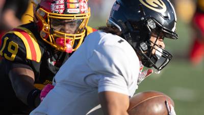 Photos: Glenbard North, Batavia meet in football playoff action