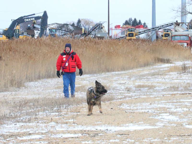 Photos: Search continues in Utica for missing person