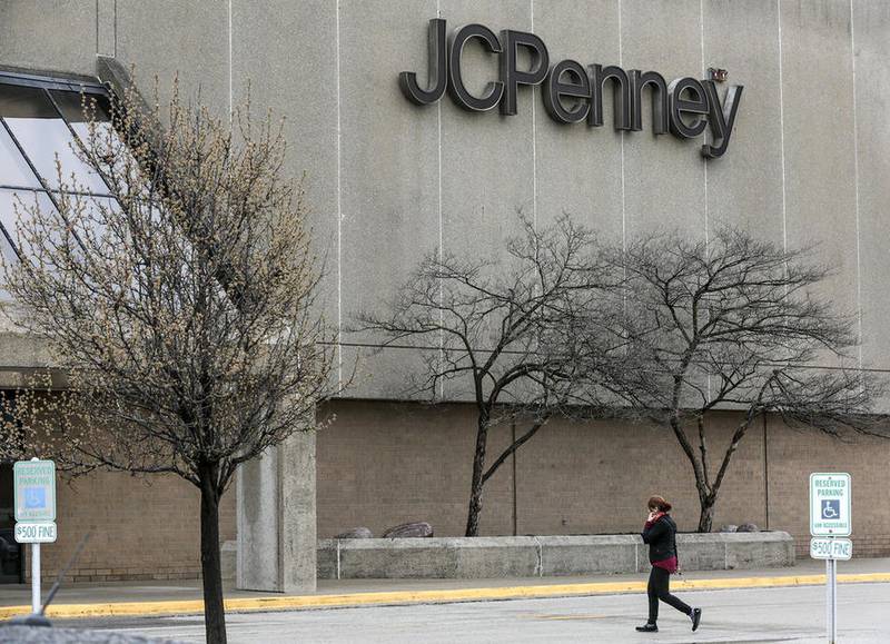 JC Penney at the Louis Joliet Mall in Joliet, Ill.