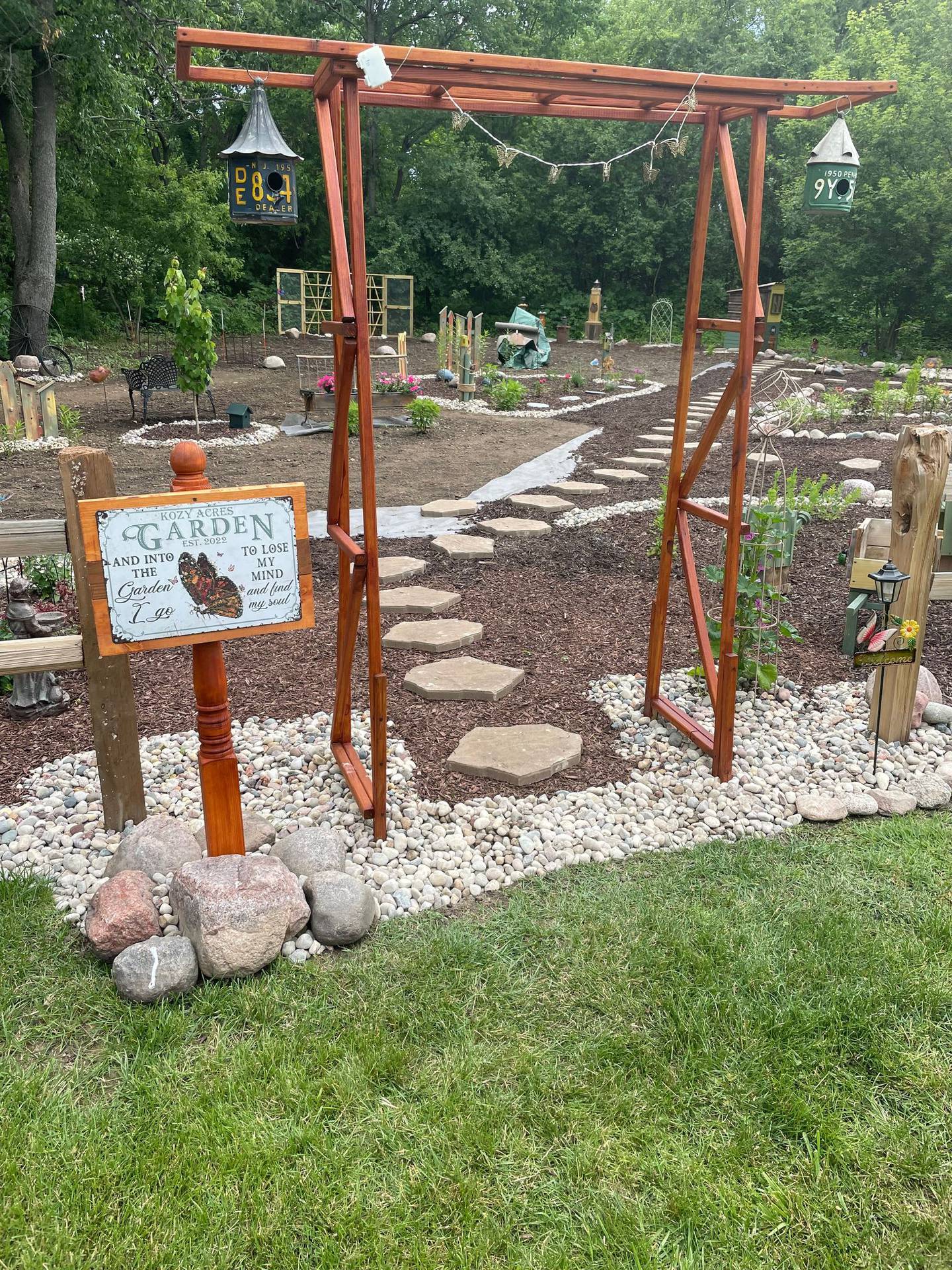 Kozy Acres Pet Cemetery and Crematory in Joliet created a butterfly garden in March 2022 to give pet owners a tranquil space to sit and grieve.