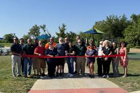Minooka completes second phase of Aux Sable Springs Park 
