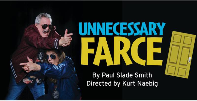Buffalo Theatre Ensemble, the professional Equity theater company in residence at the McAninch Arts Center, presents Paul Slade Smith’s “Unnecessary Farce” directed by ensemble member Kurt Naebig, Thursday, Jan. 29 – Sunday, March 1.