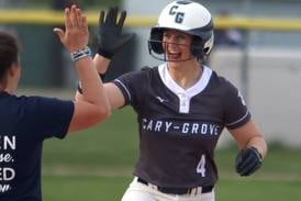 Softball: Cary-Grove’s Maddie Crick hits for cycle, walks off FVC win against Burlington Central