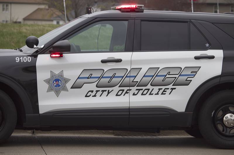 A Joliet Police Department squad vehicle seen on April 18, 2025.
