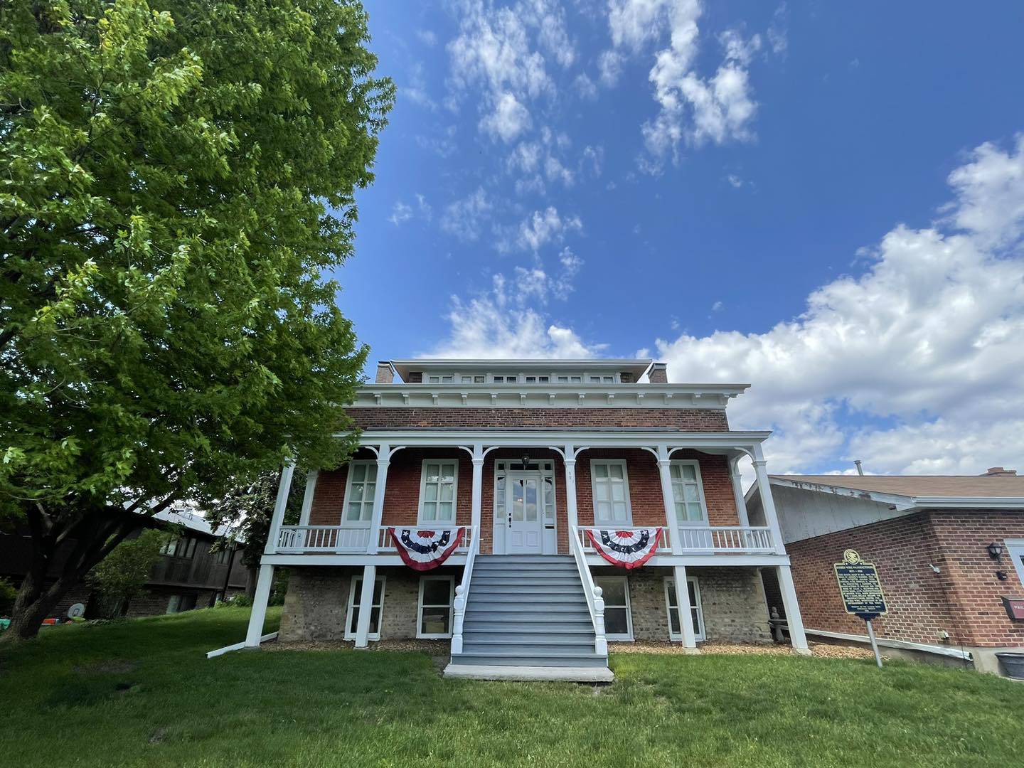 The Joseph F. Glidden Homestead and Historical Center, shown, received four awards from the Illinois Association of Museums in April 2025.