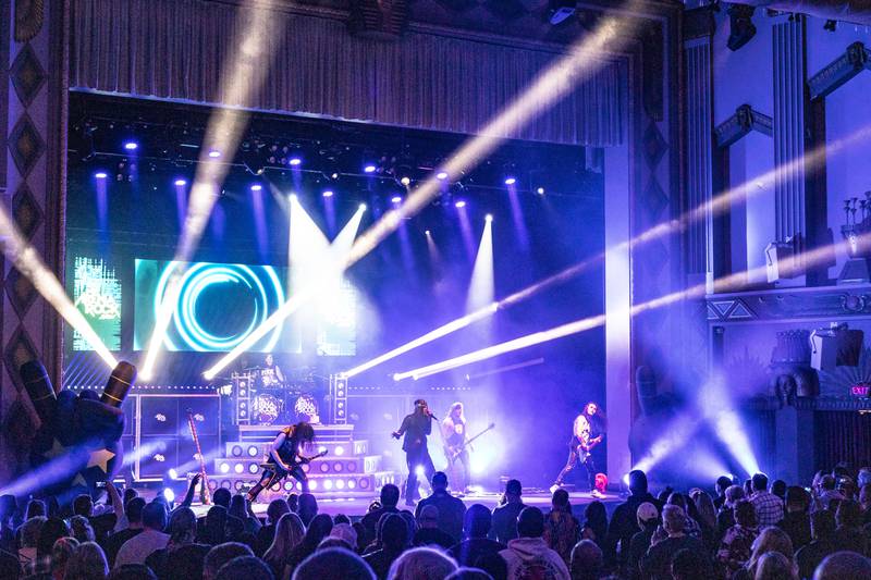 That Arena Rock Show returns to the Egyptian Theatre in downtown DeKalb Saturday, March 28.