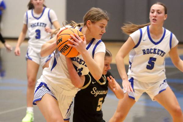 Scarlett LaFleur flirts with triple-double as Burlington Central beats Sycamore