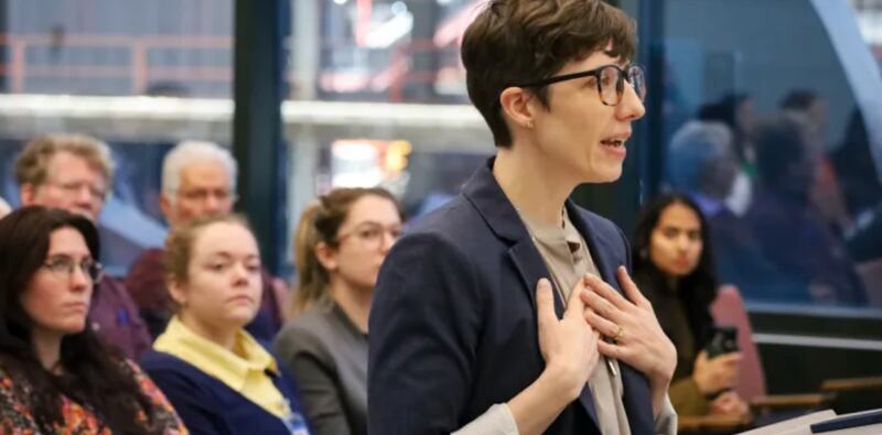 Kira Dault, communications director at the environmental group Faith in Place