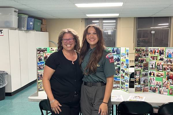 Alexis McCullough reaches Eagle Scout rank