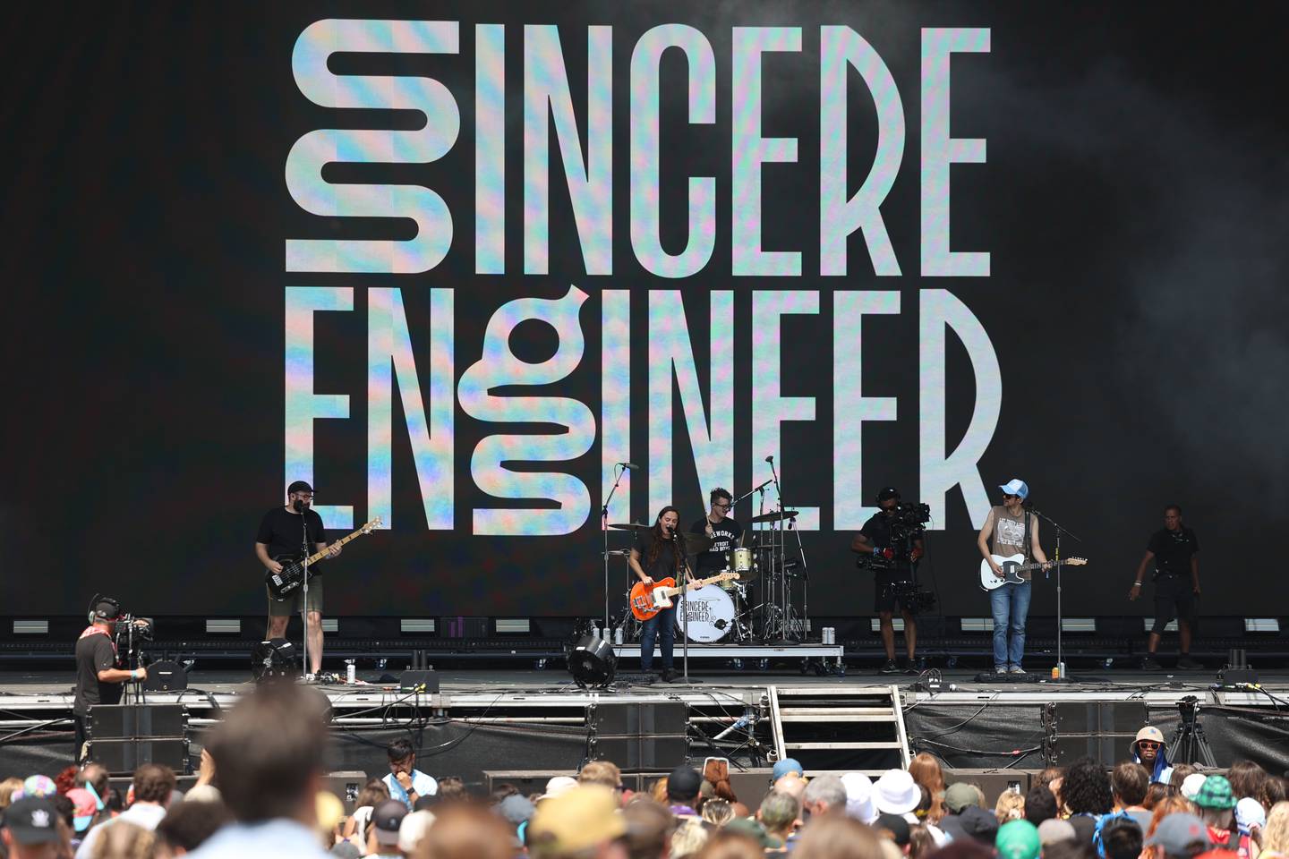 Sincere Engineer perform for the first time at Lollapalooza on the Bud Light stage on Friday, Aug. 4 in Chicago.