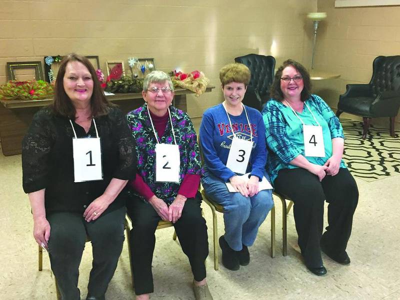 Lee County Council on Aging's annual Lee County Senior Spelling Bee was March 22 at the Post House Community Center in Dixon. Participants included (from left) Cathy Reglin, second place; Elinor Kugler; Lynn Camery, first place; and Joanne Sheridan. Camery won for the second year in a row, correctly spelling kinesiology. Photo submitted by Camery.