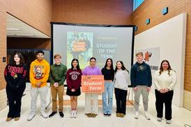 Minooka Community High School recognizes student of the term honorees