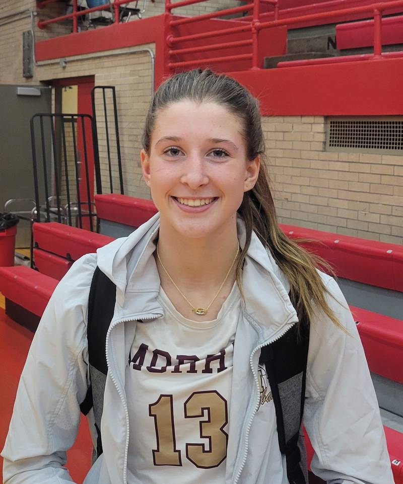 Morris junior outside hitter Tessa Shannon