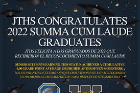 Joliet Township High Schools congratulate 2022 Summa Cum Laude graduates
