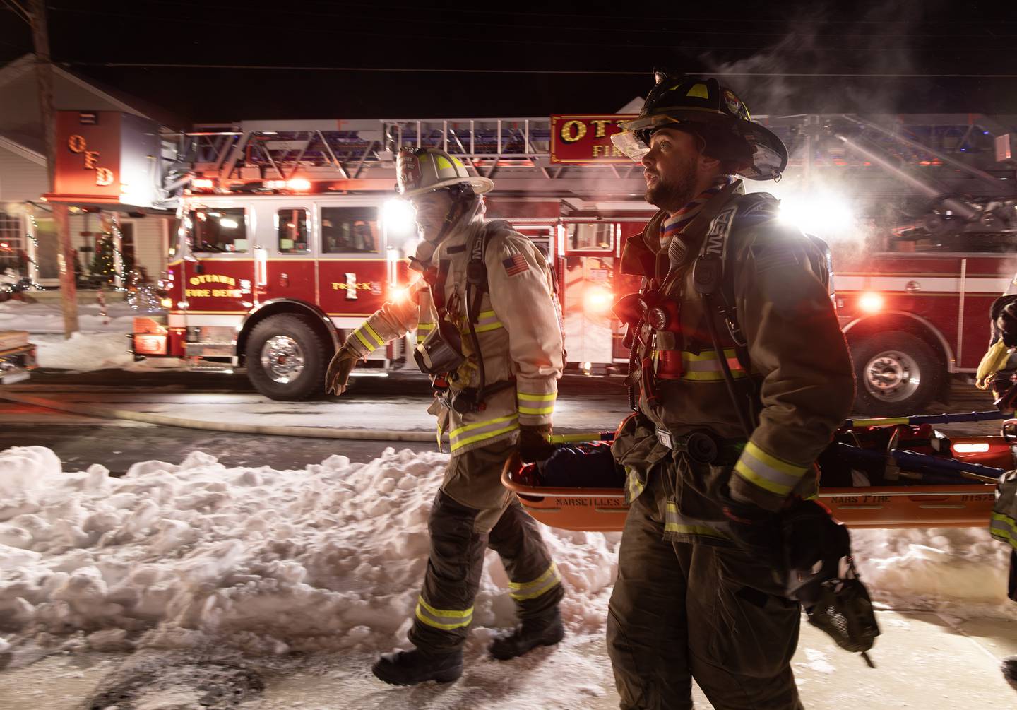 A Mutual Aid Box Alarm System was activated for a fire at about 5:30 p.m. to 414 Second Ave., including Ottawa, Naplate, Wallace, Marseilles and Grand Ridge departments. Additionally, Ottawa and Marseilles EMS were on the scene.