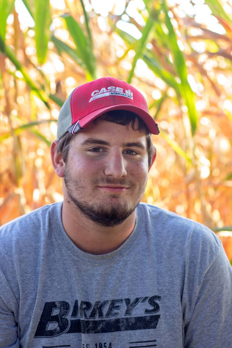 Colton Blunier of Speer has been awarded both the Marshall-Putnam Farm Bureau Scholarship and the MPFB Young Leaders Crops for College Scholarship.