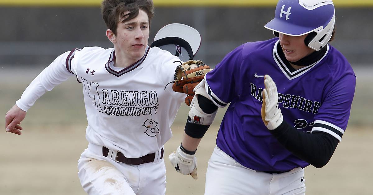 Photos Hampshire vs.Marengo baseball Shaw Local