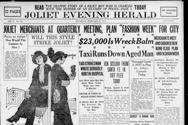 Historical covers for Feb. 19: Will this style strike Joliet?