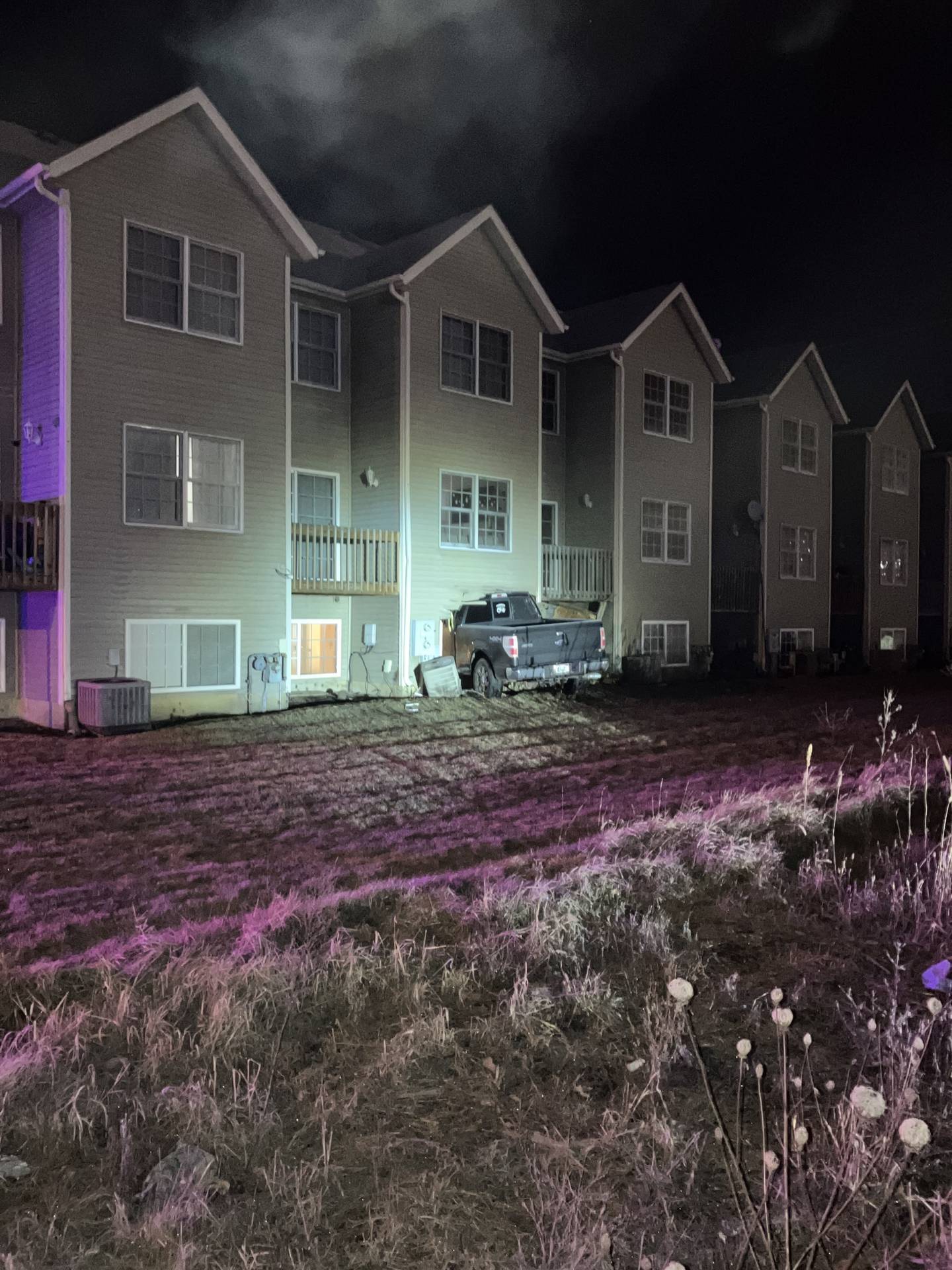 Zachary Thomason, 33, of Sycamore, was charged Saturday, Dec. 30, 2023, with driving under the influence and improper lane usage after a truck versus building collision in the 600 block of South Peace Road reported shortly before 1 a.m. Saturday, according to a news release from the Sycamore Police Department.