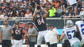 Chicago Bears injury report: Colston Loveland, Darnell Wright miss practice Wednesday