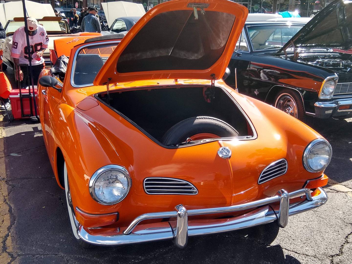 Photos by Rudy Host, Jr. - 1970 Karmann Ghia Hood Open