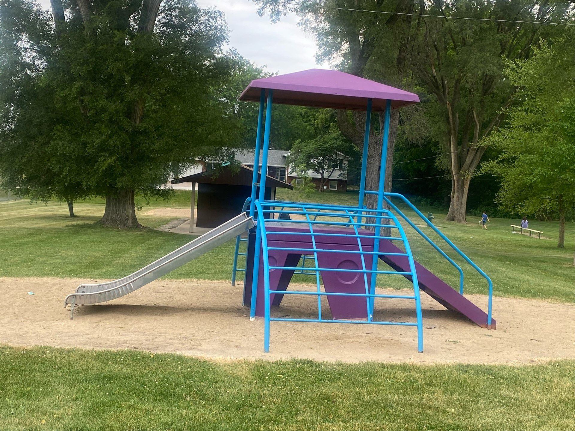 The playground equipment at Sunset Park should be replaced as early as fall 2023.