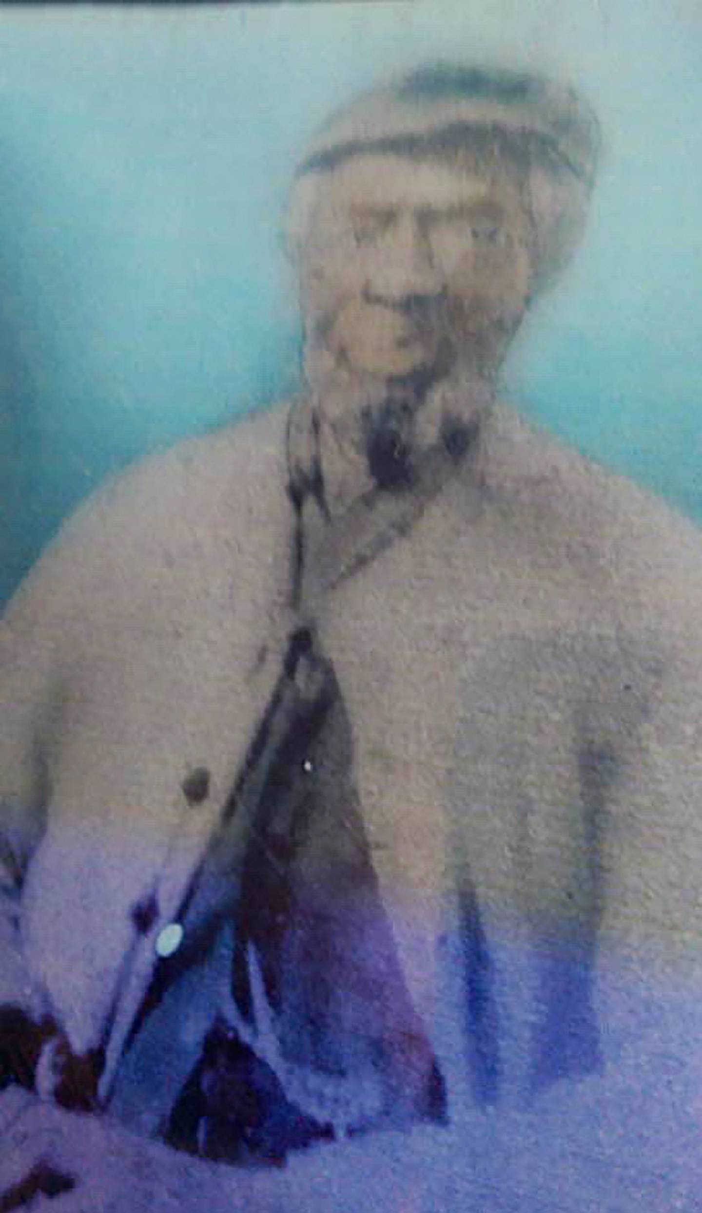 A watercolor painting of Peter Austin, great-great grandfather to Donell Austin, who fought in the Civil War.