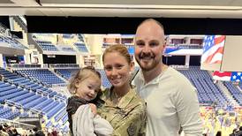 Brooke Anderson leaves Kuwait for holiday homecoming in Morris