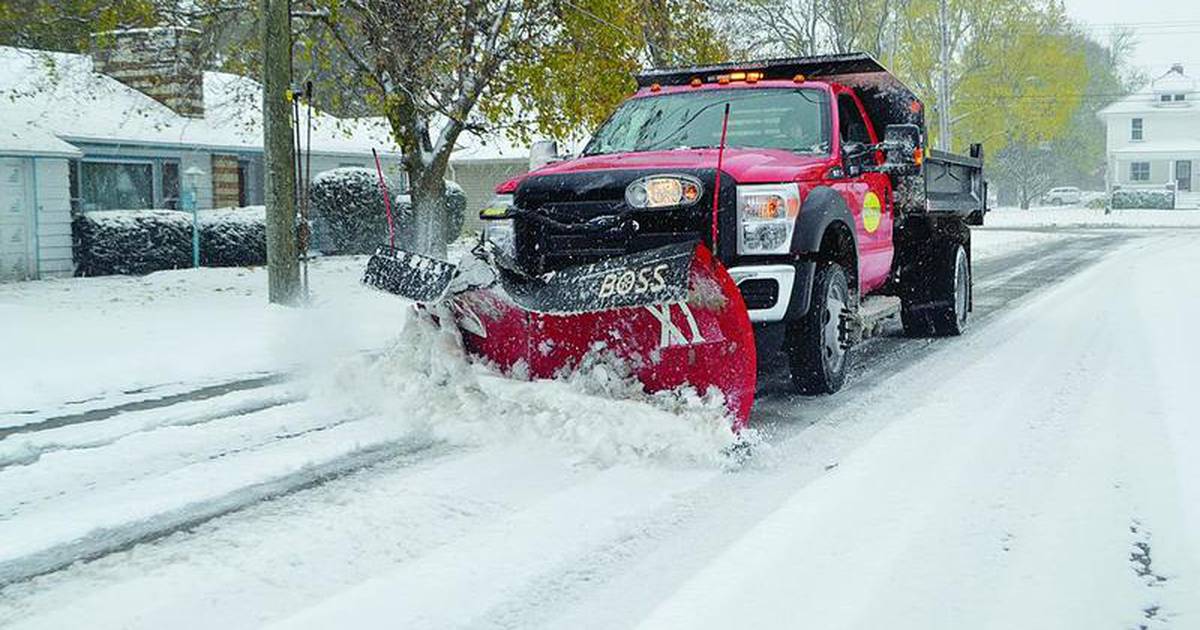 Princeton plows out from 3.5inch Halloween snowfall Shaw Local
