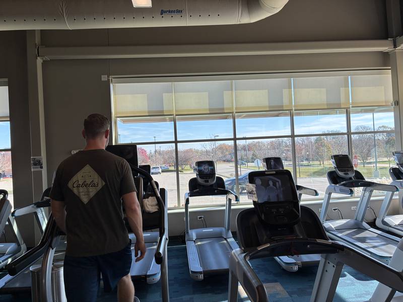 Members of the McHenry Recreation Center work out over the lunch hour on Thursday, Nov. 13, 2025. On Monday, the City Council will consider a contract to evaluate the center's operations, market position and financial performance, with recommendations to increasing participation by residents.