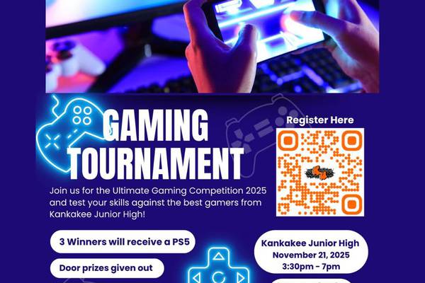 Kankakee United hosting Ultimate Gaming Competition tonight