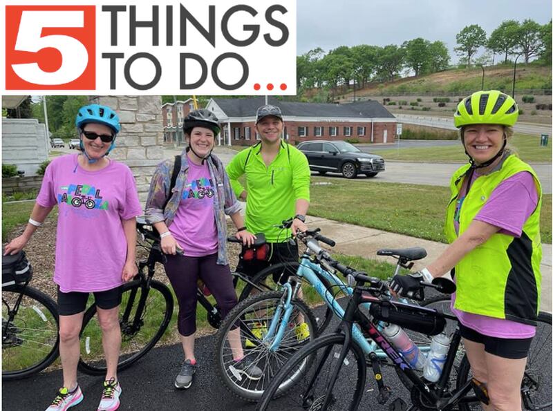 The 3rd annual Pedalpalooza to raise money for the Family Health Partnership Clinic is set for this weekend. Pictured is the the first event from 2021.