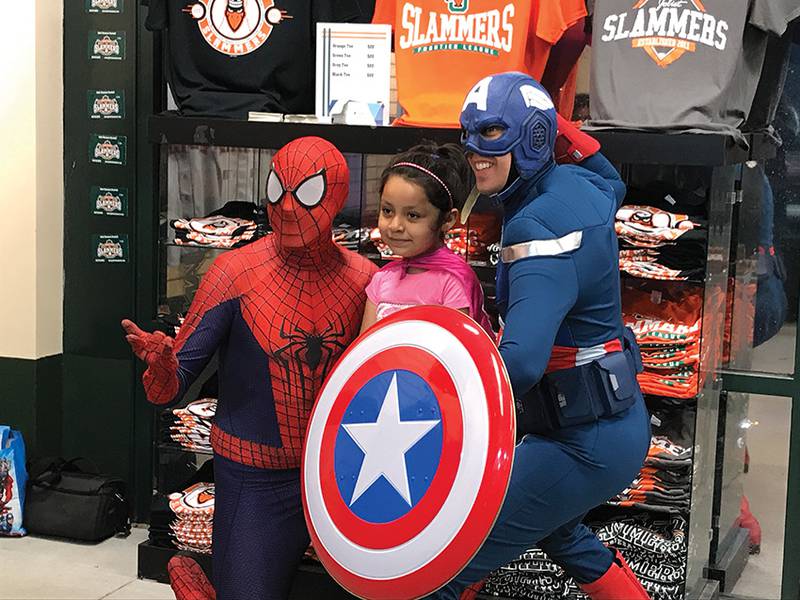 Joliet Slammers Superhero Night