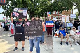 Photos: No Kings rally in Oregon, Illinois