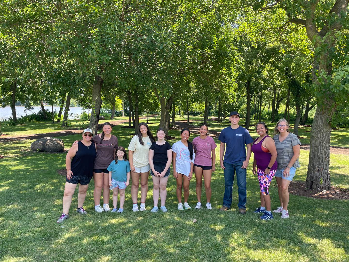 Over 20 volunteers participated in the project, coordinated by the Yorkville Parks Department and Anita Werderich, creating a healthier ecosystem for decades to come along Yorkville's Riverfront Park.