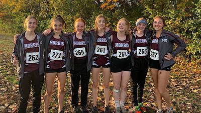 Morris girls cross country team makes history