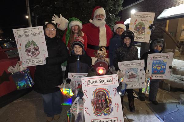 Genoa elementary students win coloring contest