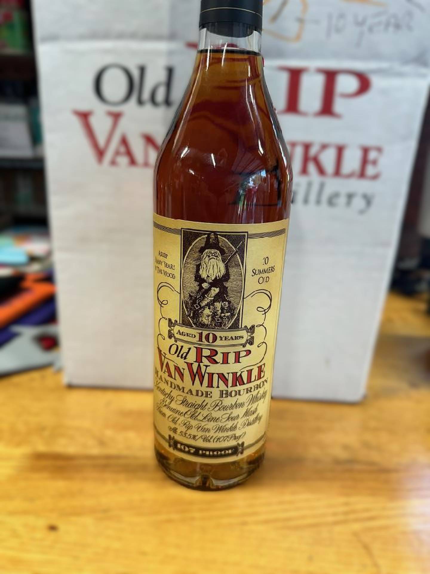 Old Rip Van Winkle Bourbon will be raffled off at the Ottawa Smoketober Fest on Oct. 12, 2024.