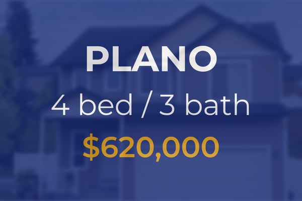 Plano: Four-bedroom house goes for $620,000