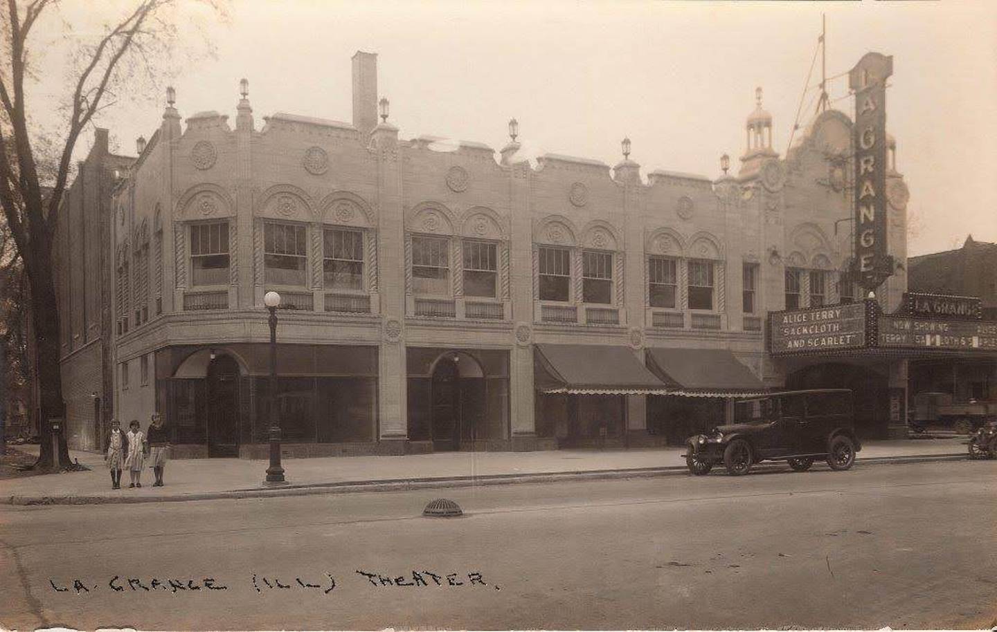 The 1925 silent film 'Sackcloth and Scarlet" plays at the then-new La Grange Theatre, which will celebrate its centennial with events all year, including an expansion.