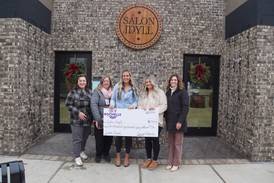 Salon Idyll receives facade grant from city of Rochelle